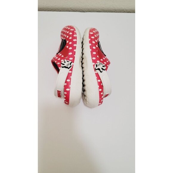 Minnie Mouse Kids Red Polka Dot Insulated Slip on Clogs By Crocs Size 6/7 - Picture 8 of 14